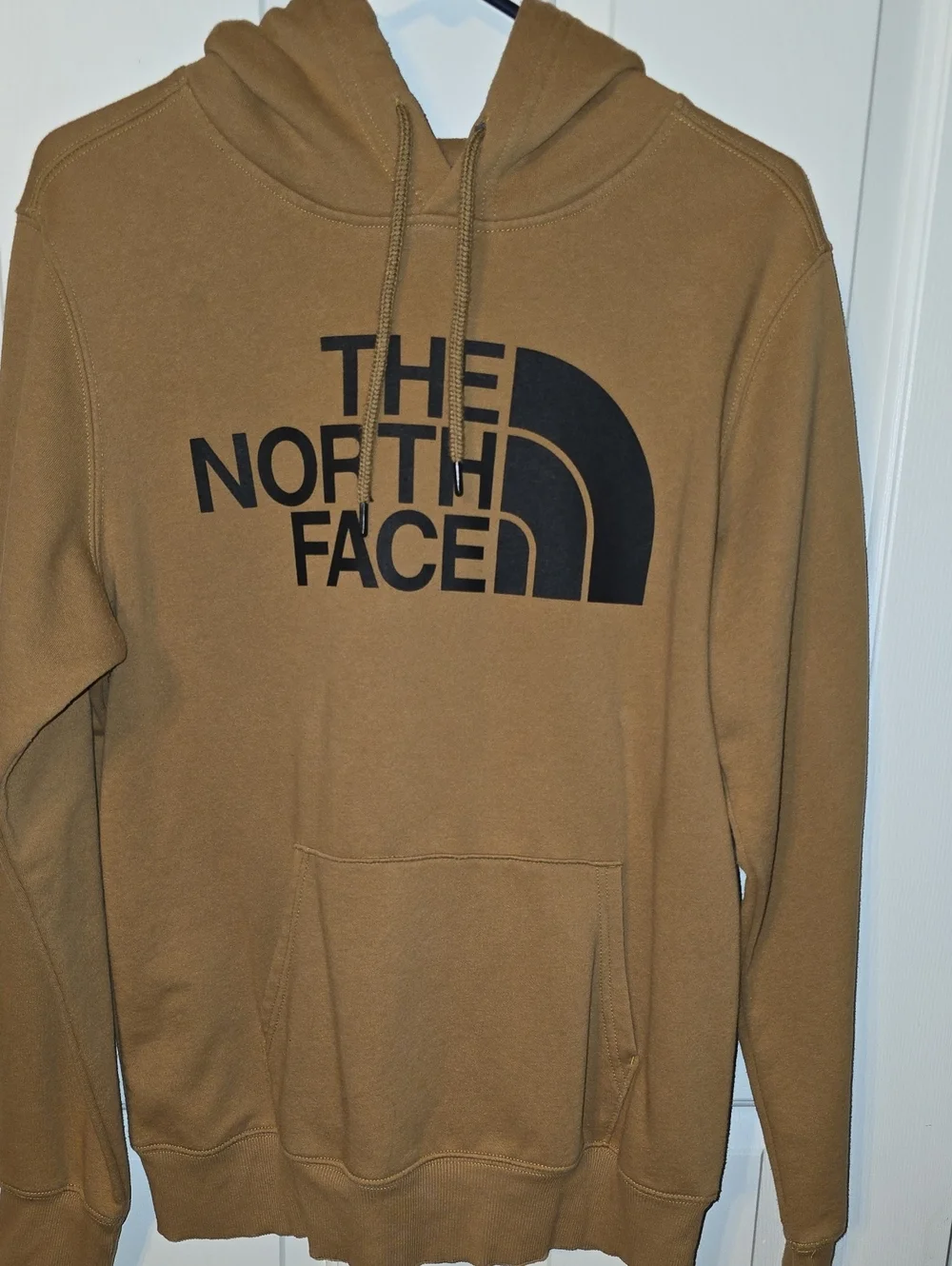 The North Face Men's Caramel/Brown Logo Pullover Hoodie